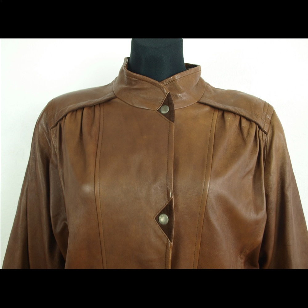 Vintage Genuine Leather Jacket